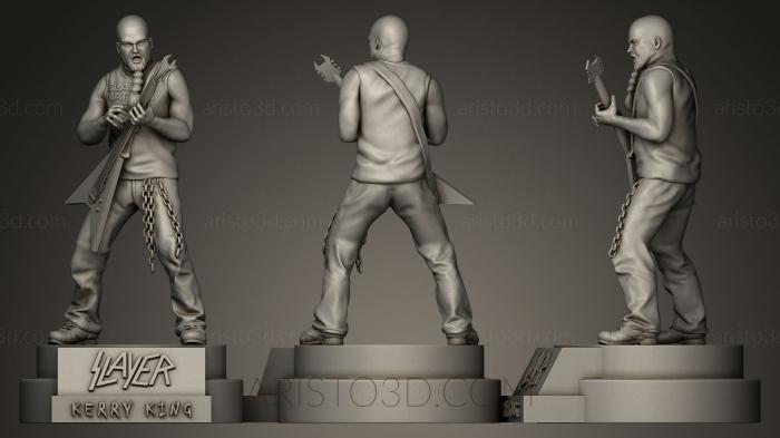 Statues of famous people (STKC_0052) 3D model for CNC machine
